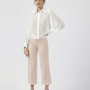 Camisa de Seda Branca