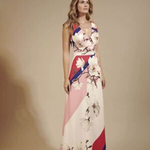 Vestida Longo Estampado